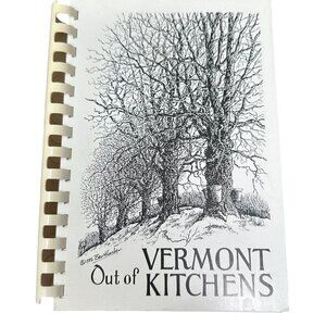Vintage Out Of Vermont Kitchens Cookbook St. Pauls Catholic 19th Edition 1999